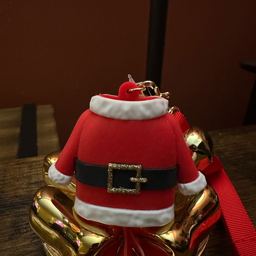 Bath and Body Works Red Santa Suit Pocketbac Holder